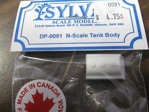 Sylvan Scale Model Tank Body DP 0091 N  Scale  