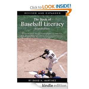 The Book of Baseball Literacy David Martinez  Kindle 