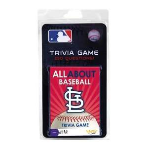 All About Baseball Trivia Card Game   St. Louis Cardinals  