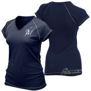  Nike Chicago White Sox Ladies Black Bases Loaded T shirt 