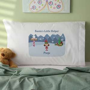   Personalized Christmas Character Kids Pillowcase