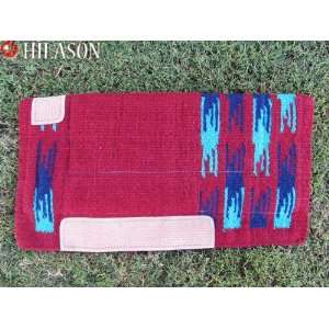  Hilason Western Memory Foam Wool Saddle Pad Blanket New 