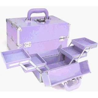  Seya TS 17 Purple Makeup Train Case Beauty