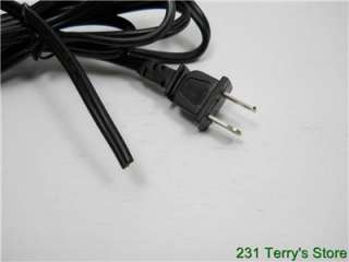 NEW SWEING MACINE 2 WIRE 2 PRONG MALE POWER CORD SINGER  