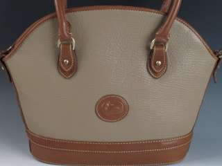Dooney & Bourke All Weather Tan Leather Purse Handbag Bag  