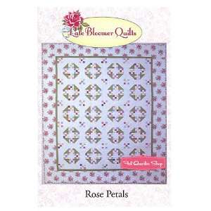   Rose Petals Quilt Pattern   Late Bloomer Quilts Arts, Crafts & Sewing
