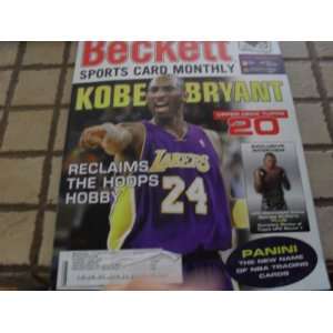 2009 Beckett April Issue Kobe Bryant on the Cover Magazine 