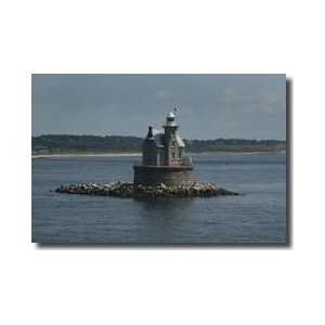   Lighthouse Fishers Island Sound New York Giclee Print
