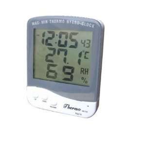 HK High Accuracy LCD Digital outdoor hygrometer Thermometer with alarm 