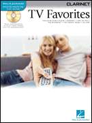 TV Favorites for Clarinet Sheet Music Song Book CD NEW  