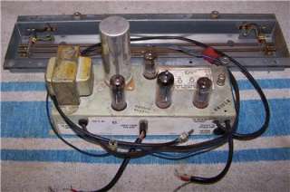vintage RCA tube reverb amp amplifier & spring tank  