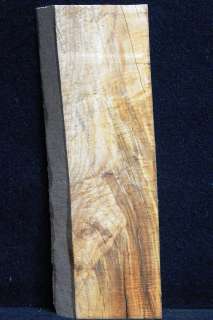   Fiddleback Figured Spalted Ambrosia Maple End Table Lumber Slab 5120