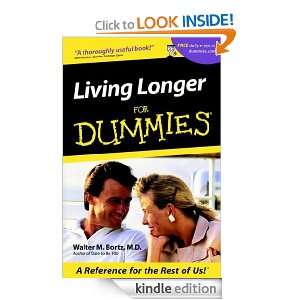 Living Longer For Dummies (For Dummies (Lifestyles Paperback)) Walter 