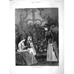   1892 Arthur Hopkins Fine Art Little Ladies Governess