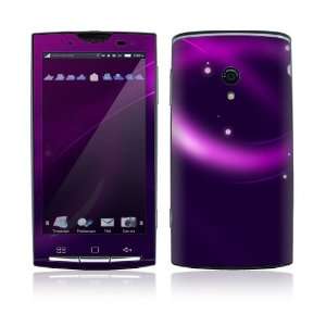  Sony Ericsson Xperia X10 Skin   Abstract Purple 