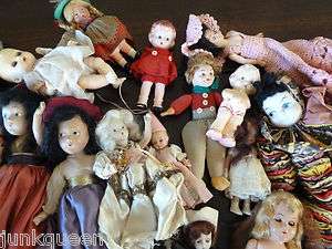 30+ VINTAGE DOLLS ALL DIFFERENT BRAND NAMES  