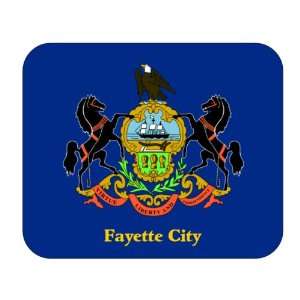  US State Flag   Fayette City, Pennsylvania (PA) Mouse Pad 