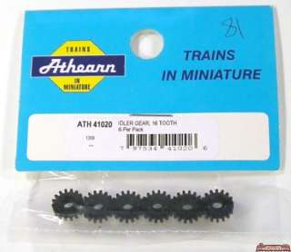 Athearn HO Parts 16 Tooth Truck Idler Gears 41020  