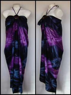 Starburst Tie Dye Sarong Tube FESTIVAL Dress 8   18  