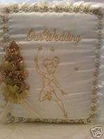 DISNEY TINKERBELL OUR WEDDING PACKAGE PILLOW ALBUM BOOK  