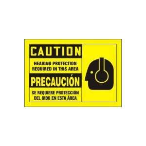  CAUTION Labels HEARING PROTECTION REQUIRED IN THIS AREA (W 