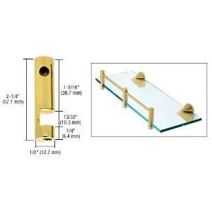  CRL Brass Left Hand Rod Support by CR Laurence