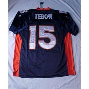 Tim Tebow Hand Signed Autographed Authentic Denver Broncos Reebok 