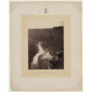   Cañon,cliffs,Colorado River,near Paria Creek,1872