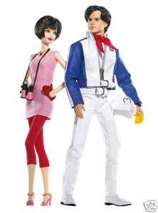2007 Speed Racer Barbie and Ken Dolls * NRFB *  