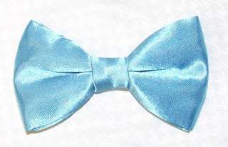 Italian Satin Bow Tie   Clip on, Banded or self tie  