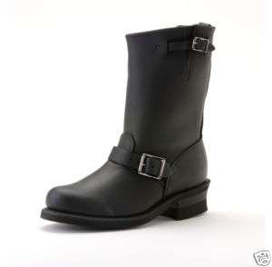 Womens Frye Boots 77400 BLK Engineer 12R Black  