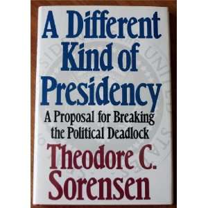   the Political Deadlock [Hardcover] Theodore C. Sorensen Books