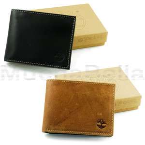   WALLET GENUINE LEATHER MENS BIFOLD PASSCASE ORGANIC COTTON LINING