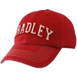  Bradley Braves Red Franchise Fitted Hat