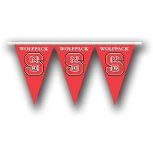   State Wolfpack 25 Ft.Party Pennant Flag Set