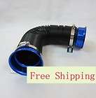 New Universal Turbo Multi Flexible Air Intake pipe Blue Color