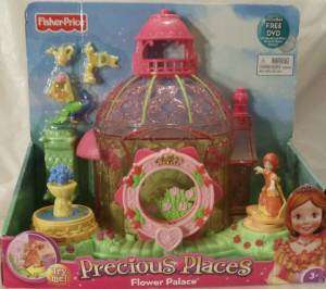 Fisher Price PRECIOUS PLACES Flower PALACE NEW IRIS PRINCESS  