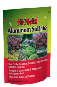 Hi Yield Aluminum Sulfate 4 lb blue hydrangea sulphur  