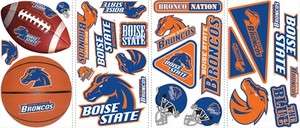 BOISE STATE BRONCOS Wall Stickers BSU Decals Room Car  
