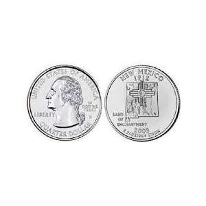  2008 P&D New Mexico BU State Quarter (Set of 2 Coins 