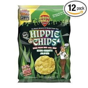 Hippie Chips Potato Chips, Haight Ashberry, 3.25 Ounce (Pack of 12 