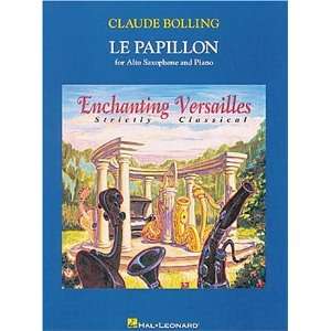  Claude Bolling Le Papillon for Alto Saxophone & Piano 