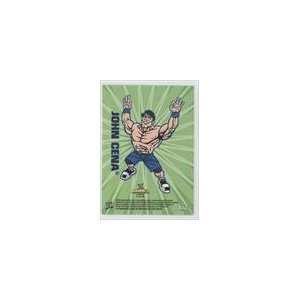  2010 Topps Rumble Pack WWE Stickers #2   John Cena Sports 