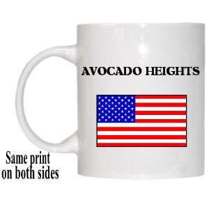  US Flag   Avocado Heights, California (CA) Mug 
