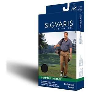 Sigvaris Mens Cushioned Cotton Support Therapy Socks 15 20 mmHg   Size 