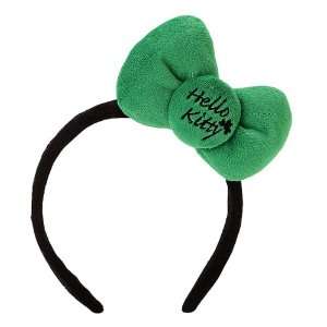    Hello Kitty Green st. Patricks Day Bow Luck Headband Beauty