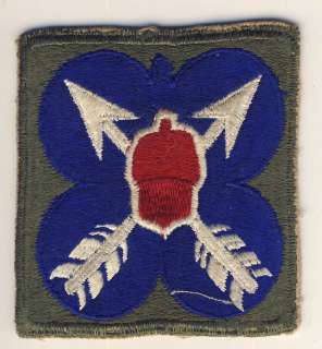 ORIGINAL WWII US ARMY XXI CORPS 21ST CORPS PATCH  