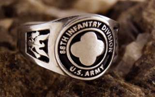 US Army Infantry Rings 30 Units From 43rd to 103rd  