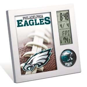   Philadelphia Eagles Desk Clock   NFL Digital Clocks