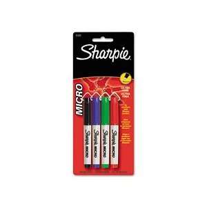  Sharpie Micro Ultra Fine Compact Permanent Marker 4 Color 